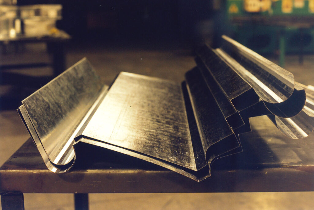 Sheet Metal on table